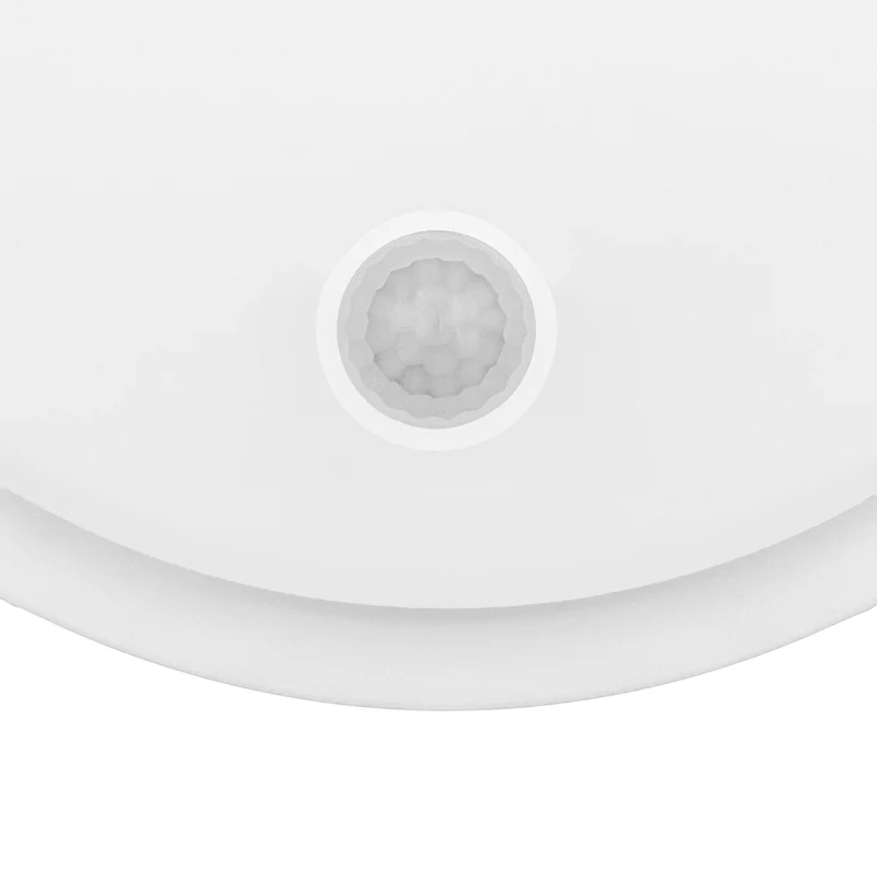 Maclean LED-lampa med rörelsesensor, PIR-sensor, vit, 10 W/15/18 W, IP65, justerbar färgtemperatur 3000/4000/6000 K, MCE535 W