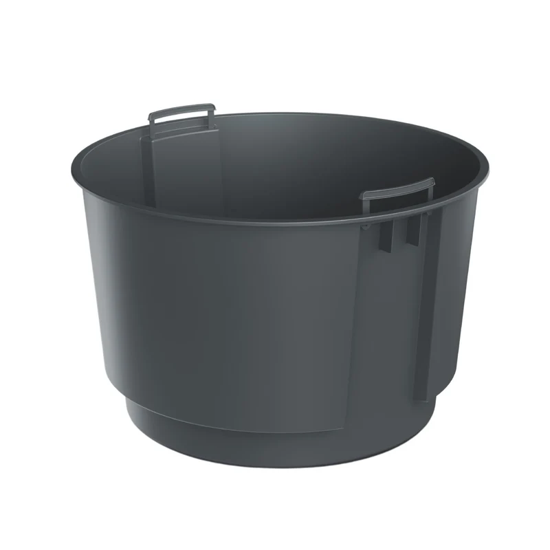 HEOS frostsäker blomkruka - antracit, med insats, volym 31 L, DBHER470, 2 st