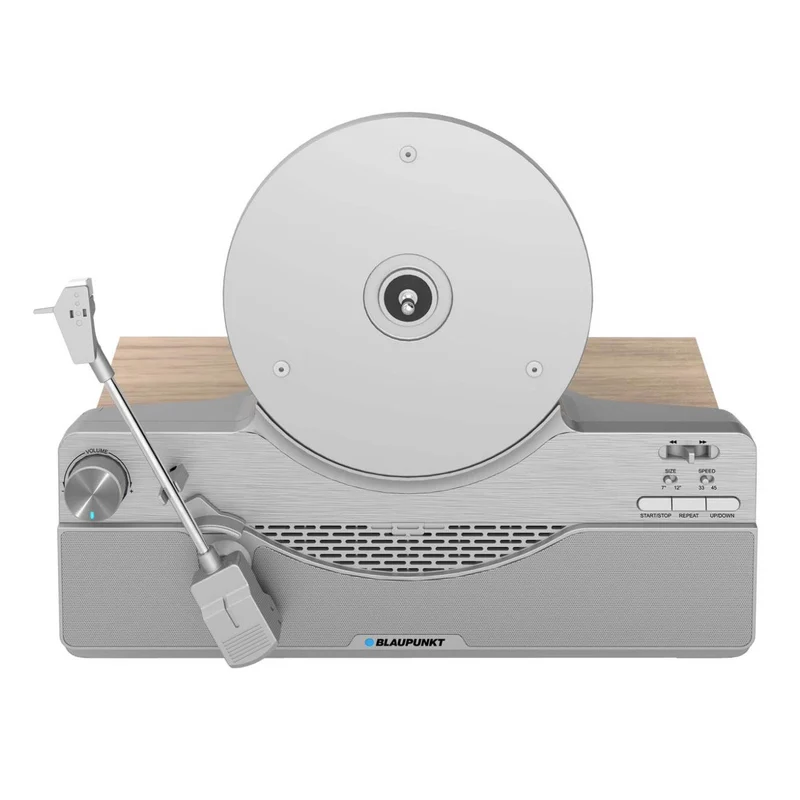 Blaupunkt Vertical skivspelare, Bluetooth, 2x5W RMS, silver, VT100SL