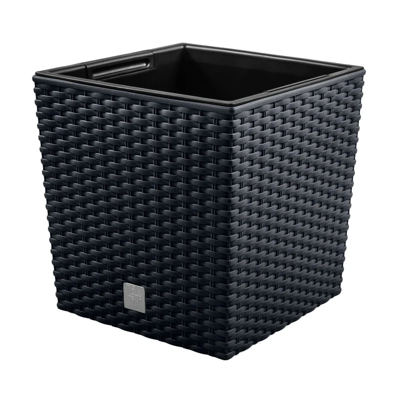 Blomkruka med insats Rato Low DRTS265L-S433 - antracit