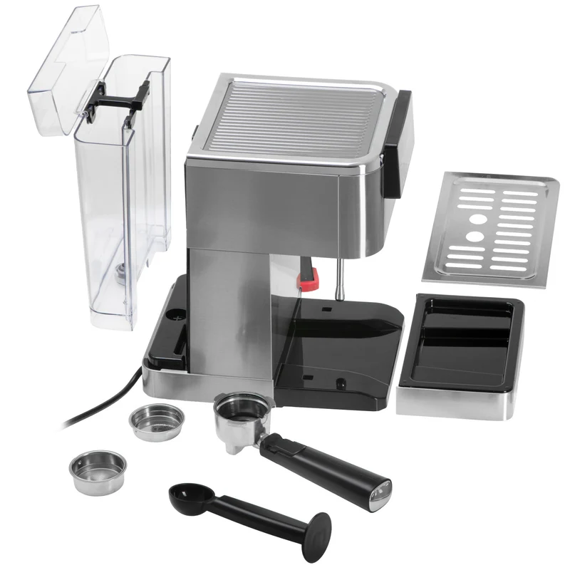 Kaffemaskin, 20 bar, Thermoblock, mjölkskummare, 5-i-1, Adler AD 4390