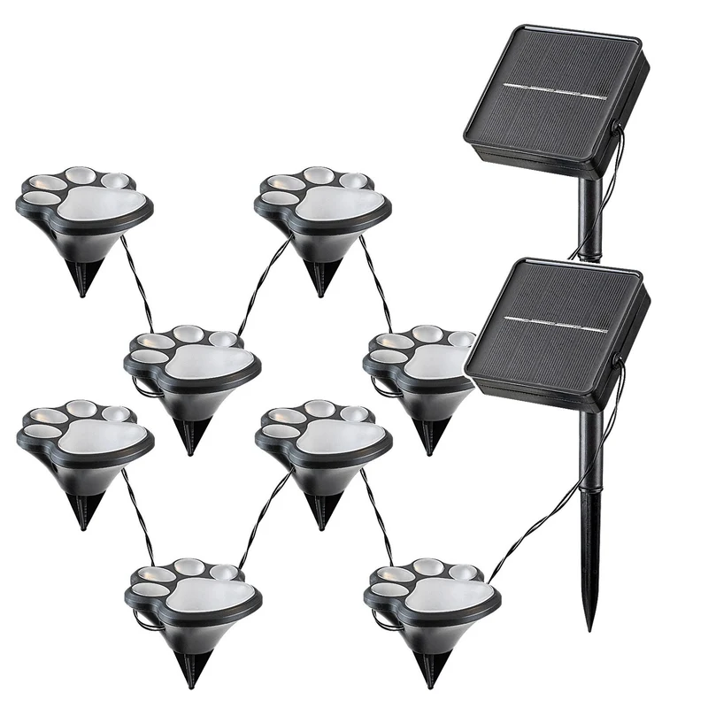 Rabalux solcellslampor, 2 set, LED, IP44, batteri 600 mAh, Wigry