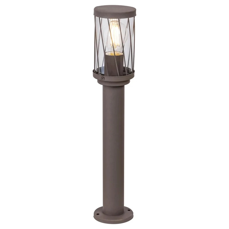 Rabalux Budapest trädgårdsstativlampa, IP44, färg: brun, E27-gänga, max 40 W, 8889, 2 stycken