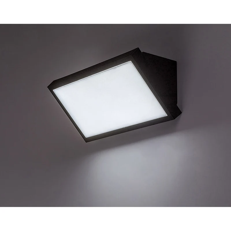 Rabalux Rapla2 LED-lampa 18 W, svart, IP65, energiklass F, justerbar ljusfärg 2700, 4000, 6500 K, 77150, 2 stycken