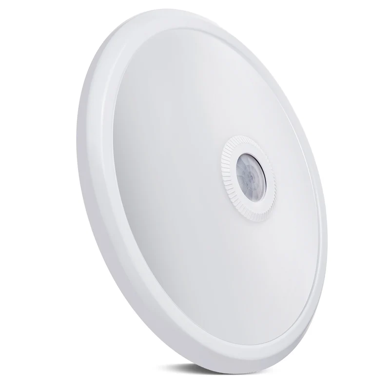 Maclean rörelsesensor LED plafond, PIR-sensor, räckvidd 6m, 12W, neutral vit (4000K), MCE131