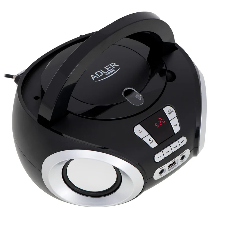 CD-MP3 boombox, USB, Adler AD 1181 radio