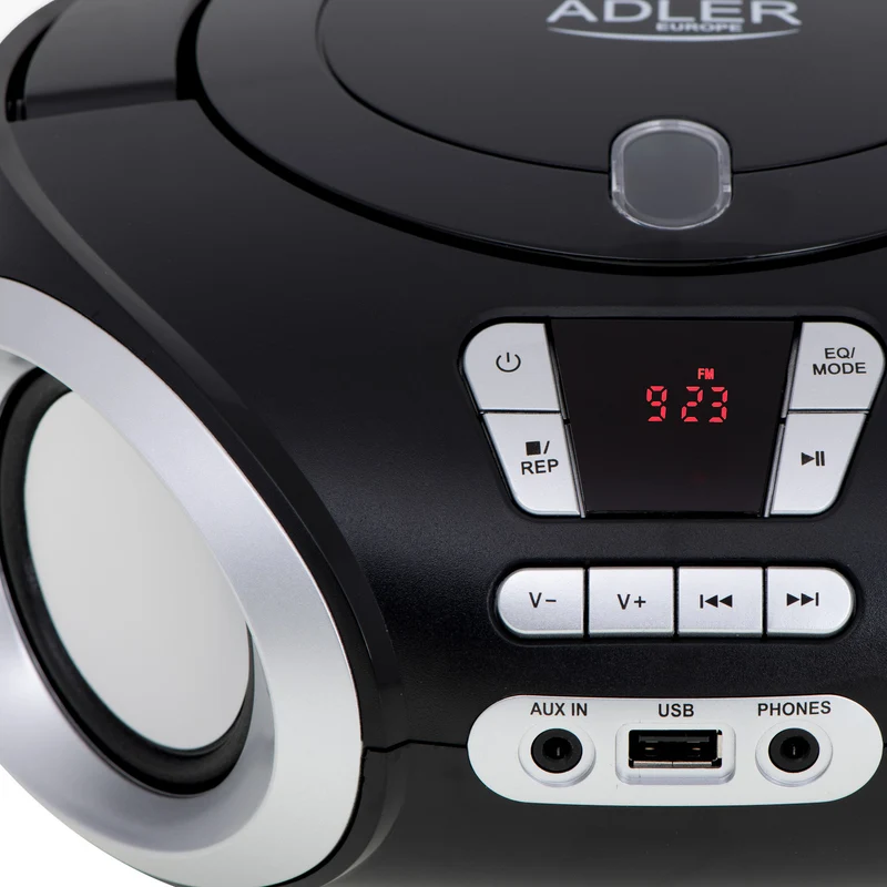 CD-MP3 boombox, USB, Adler AD 1181 radio
