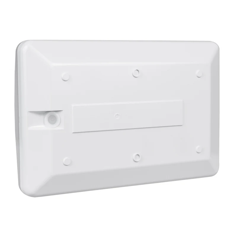 Maclean LED-lampa, husnummer, med skymningssensor, vit, max 10 W, IP65, neutral färg (4000 K), max 1000 lm, MCE292 W