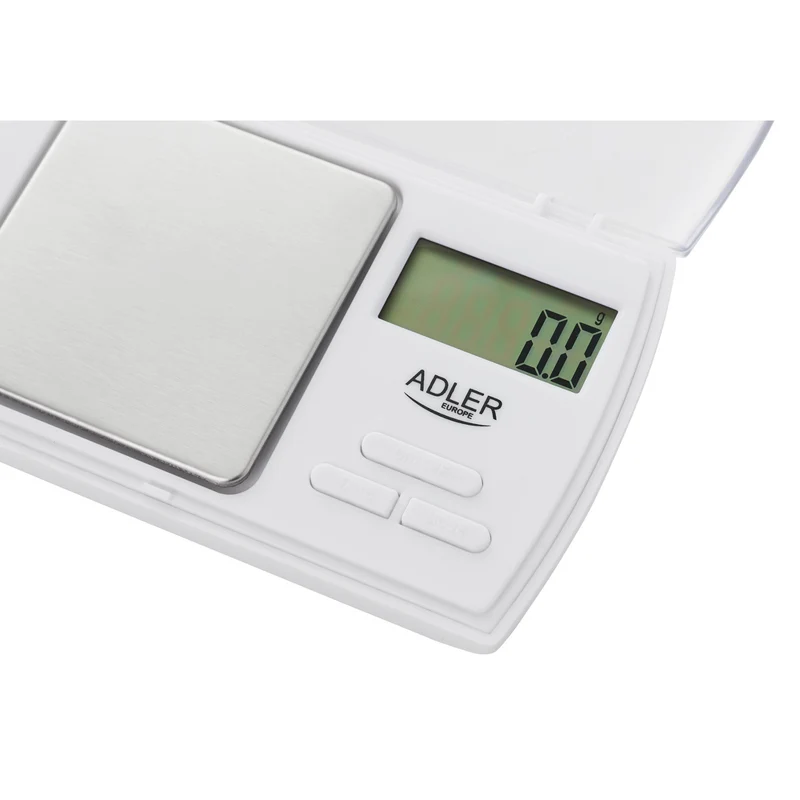 Precisionsvåg Adler AD 3161 med tydlig LCD-display