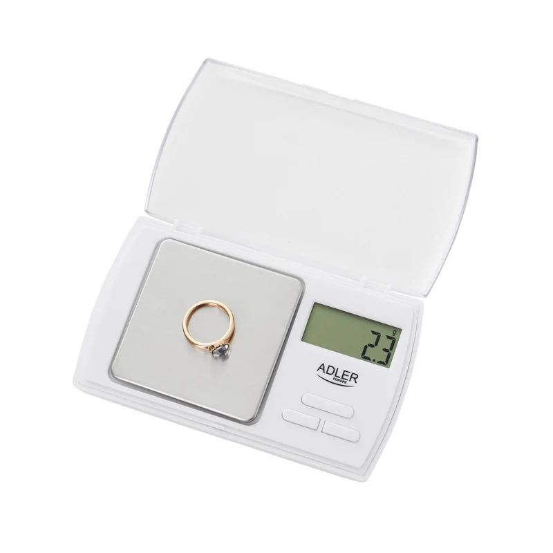 Precisionsvåg Adler AD 3161 med tydlig LCD-display