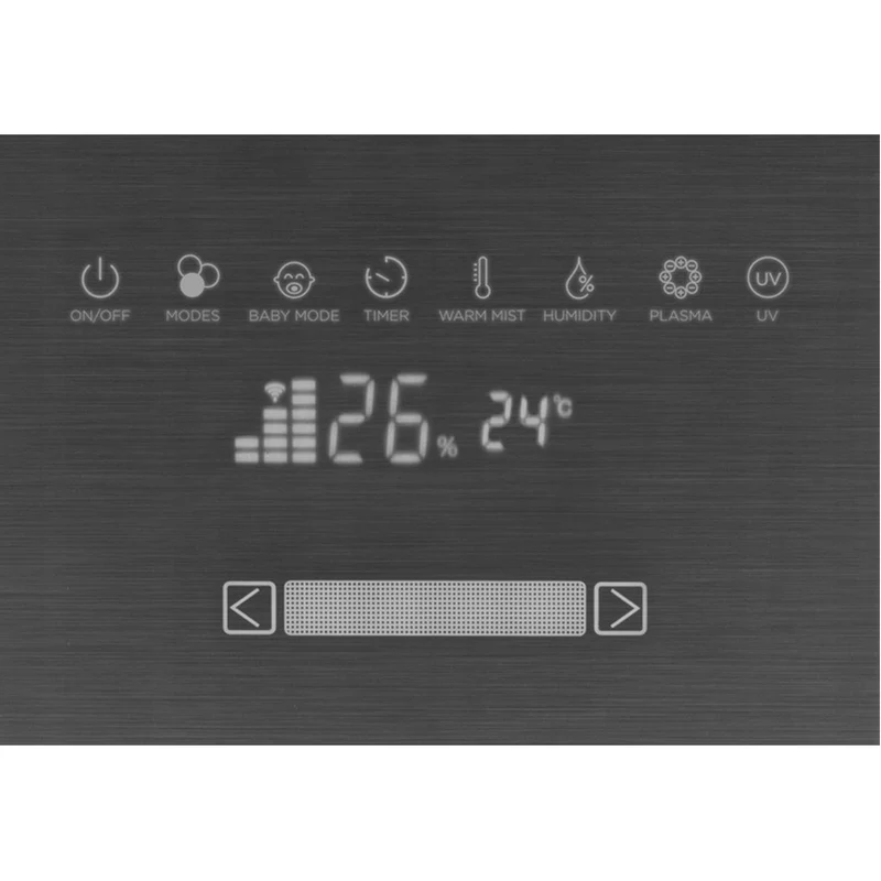 CONCEPT ZV2021 Luftfuktare Perfect Air Wifi Remote Aromaterapi Timer UV UVC LED-display