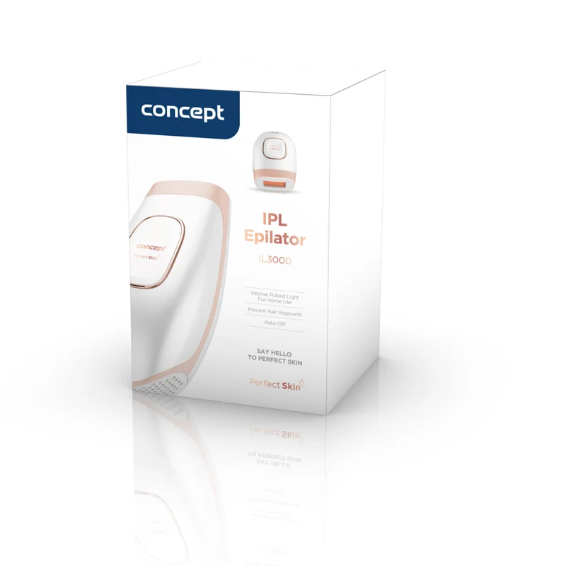 Concept Perfect Skin IPL epilator 2-lägen 5 intensitetsnivåer IL3000