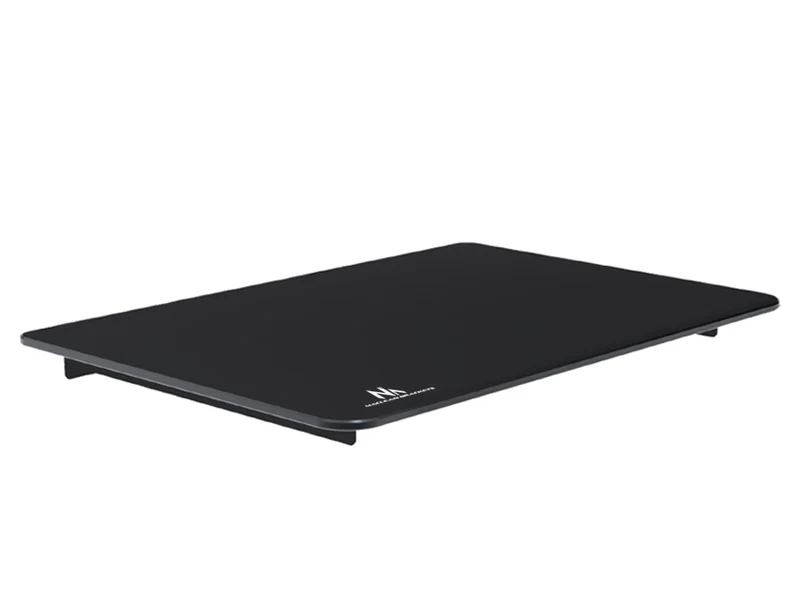 Maclean MC-629 Kvalitetsglas DVD-hyllplan SkyBox Vikt max 8 kg Svart
