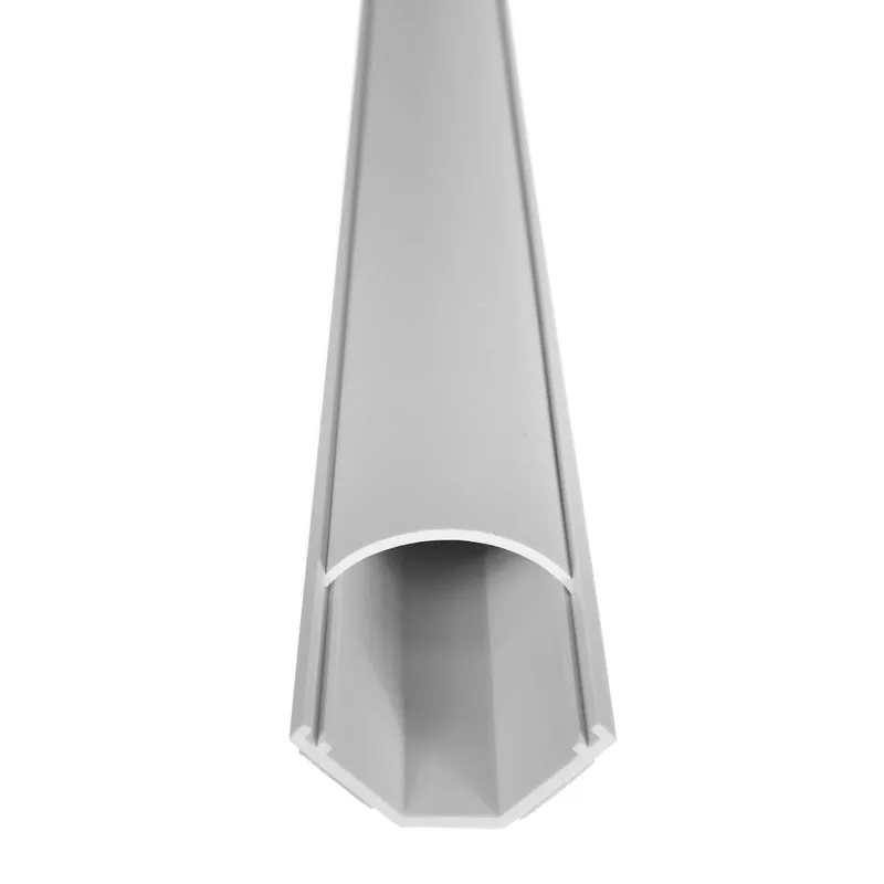 Vit kabelarrangör med tejp 1,5 m 43 * 23MM Maclean MCTV-575