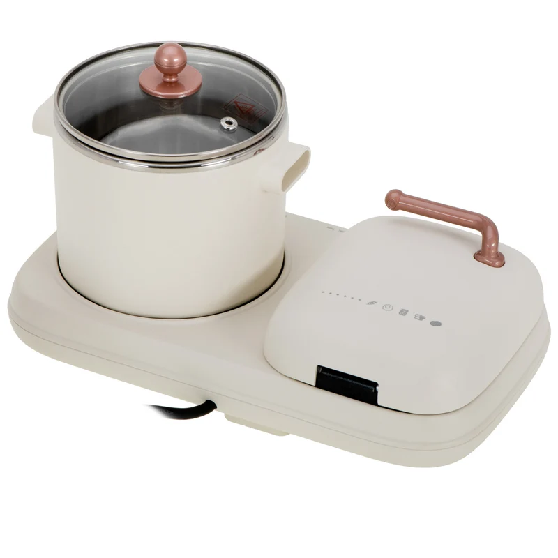 Frukoststation 2 i 1 - grill och kokkärl Adler AD 6421