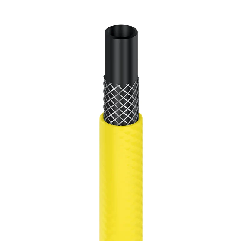 Cellfast Plus trädgårdsslang 1/2" 25 m + Cellfast slanghållare, grå + set med Cellfast Basic rak sprinkler 1/2"