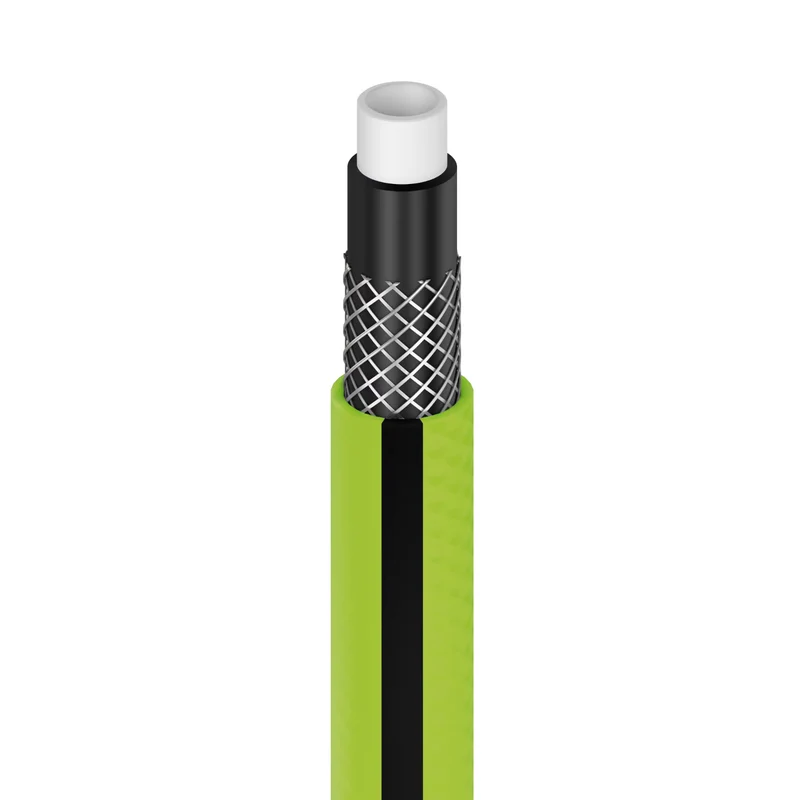 Cellfast Quattro trädgårdsslang 1/2" 15 m + Cellfast slanghållare, grå + set med Cellfast Basic rak sprinkler 1/2"