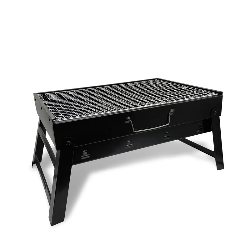 Maestro MR-1010 BBQ Bärbar Hopfällbar Grill Perfekt För Din Trädgård