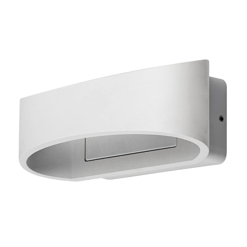 Rabalux Gerla utomhusvägglampa, vit, LED 9 W, IP54, 3000 K, 77178