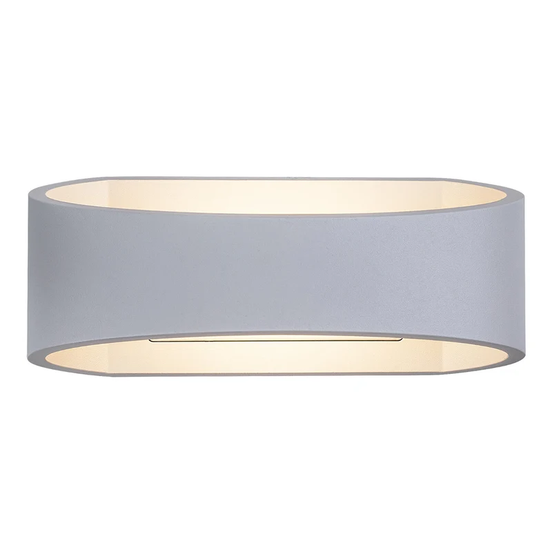Rabalux Gerla utomhusvägglampa, vit, LED 9 W, IP54, 3000 K, 77178