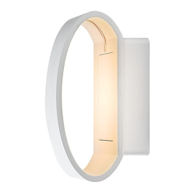 Rabalux Gerla utomhusvägglampa, vit, LED 9 W, IP54, 3000 K, 77178