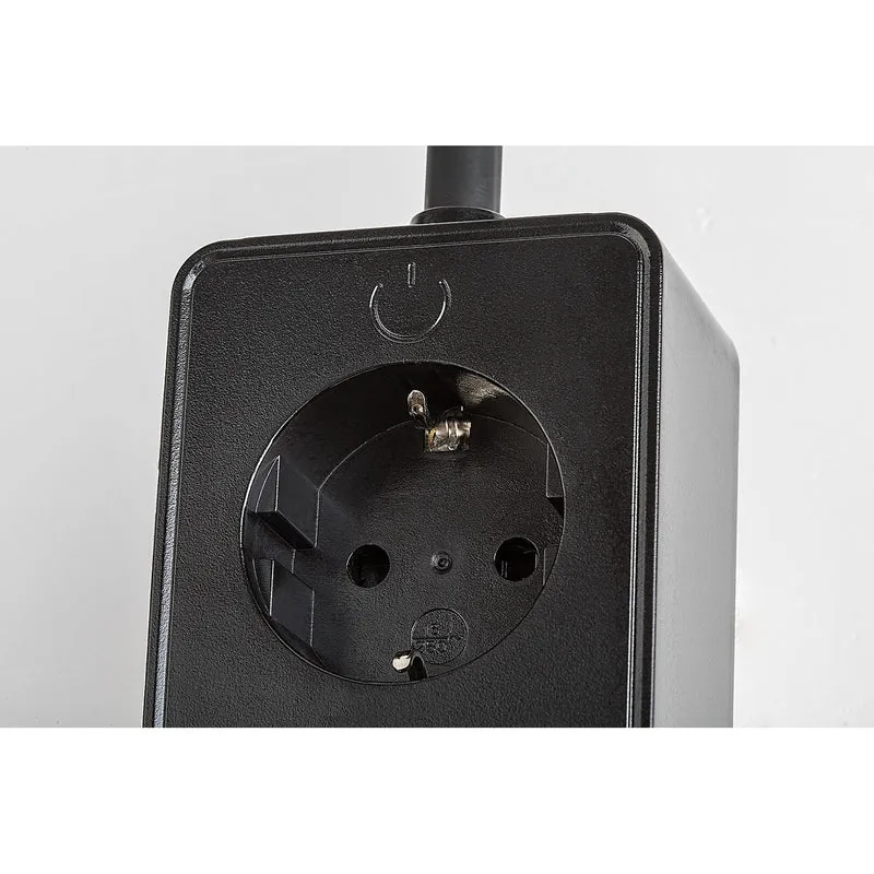 Rabalux Tivro vägglampa, LED 4 W, svart, IP20, 3 färgtemperaturer: 3000, 4000, 6000, 71284
