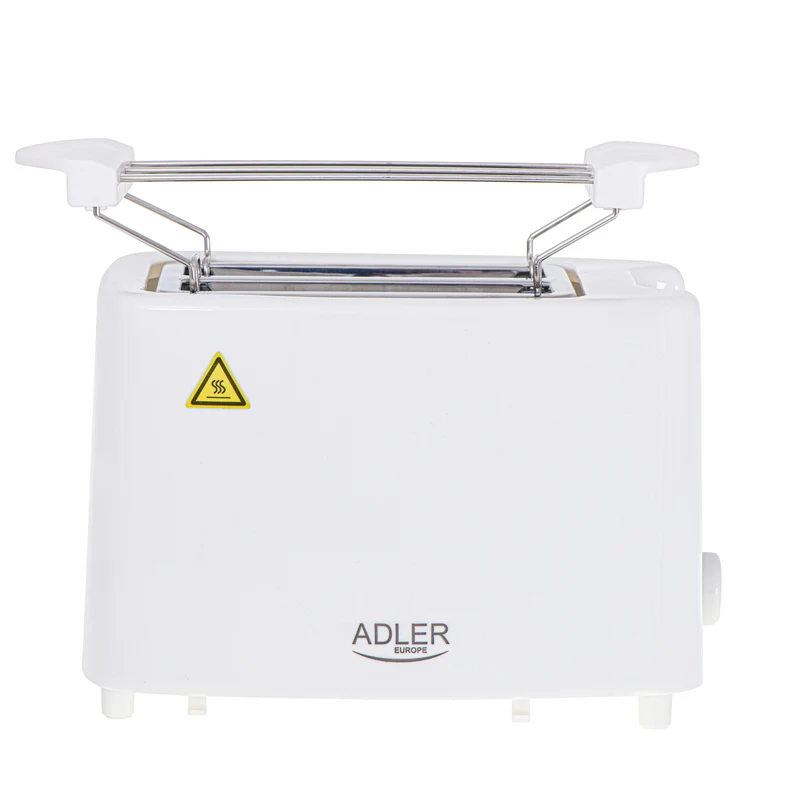 Adler brödrost, 6 inställningsnivåer, brödrost, 900W, vit, AD 3223