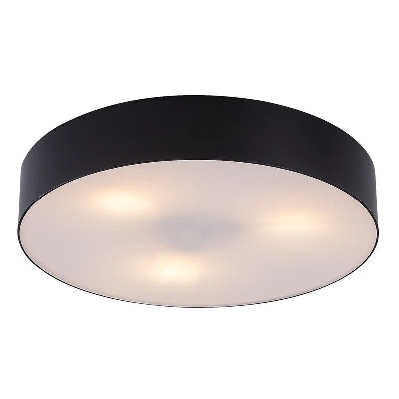 Rabalix Dolen-lampa, svart, 3x E27, max 9 W, IP43, 75066
