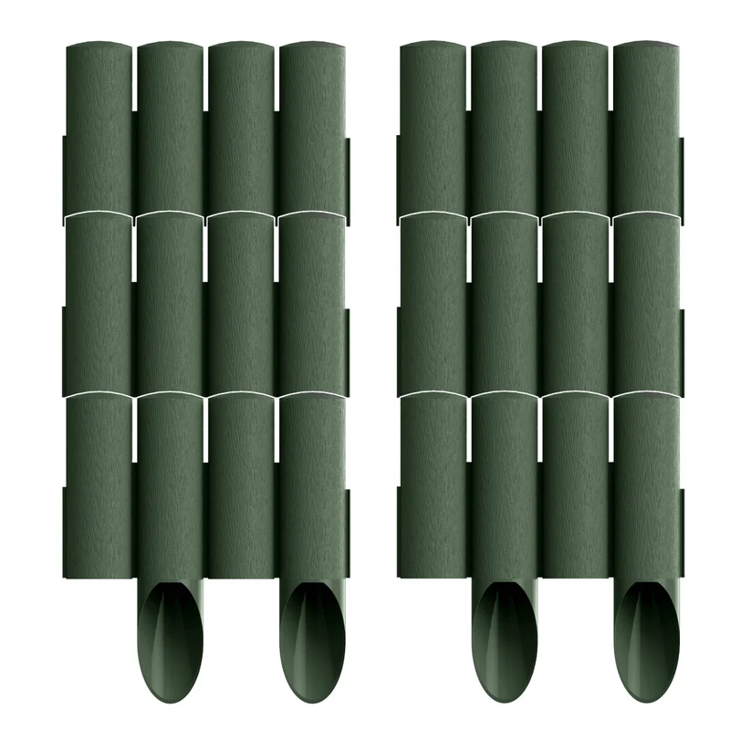 Cellfast trädgårdspalisad Standard 4 grön, 6-pack
