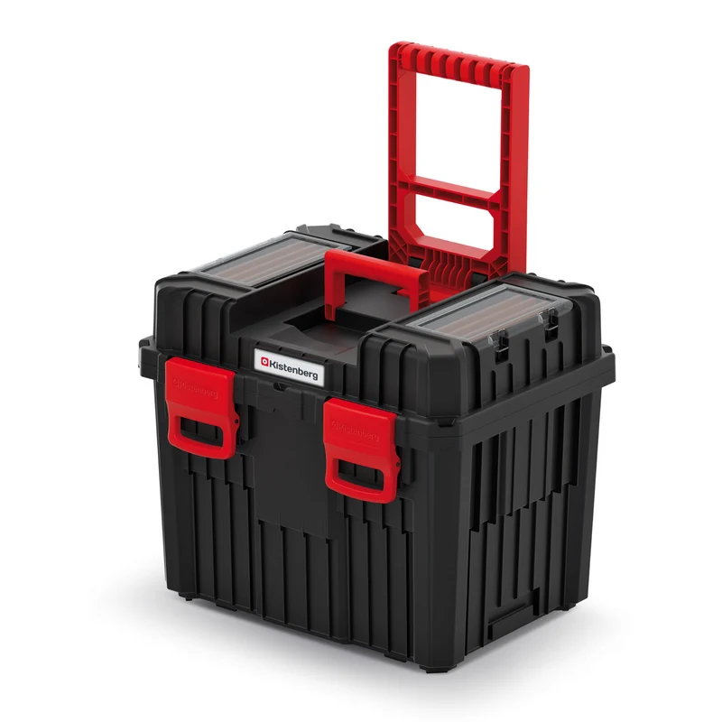 Kistenberg Heavy KHVW Verktygslåda Cart 3in1 Mobile Storage Tower System Med Hjulset Handtag Stabil Verkstadsgarage