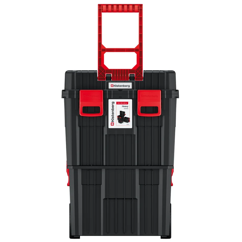 Kistenberg Heavy KHVW Verktygslåda Cart 3in1 Mobile Storage Tower System Med Hjulset Handtag Stabil Verkstadsgarage