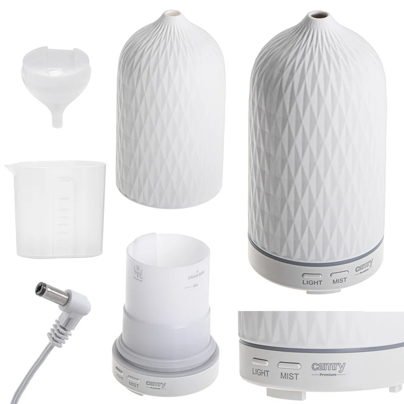 Camry CR 7970 Doftspridare, ultraljud, keramik, 100 ml, stämningsbelysning
