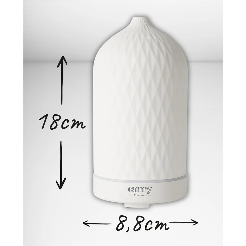 Camry CR 7970 Doftspridare, ultraljud, keramik, 100 ml, stämningsbelysning