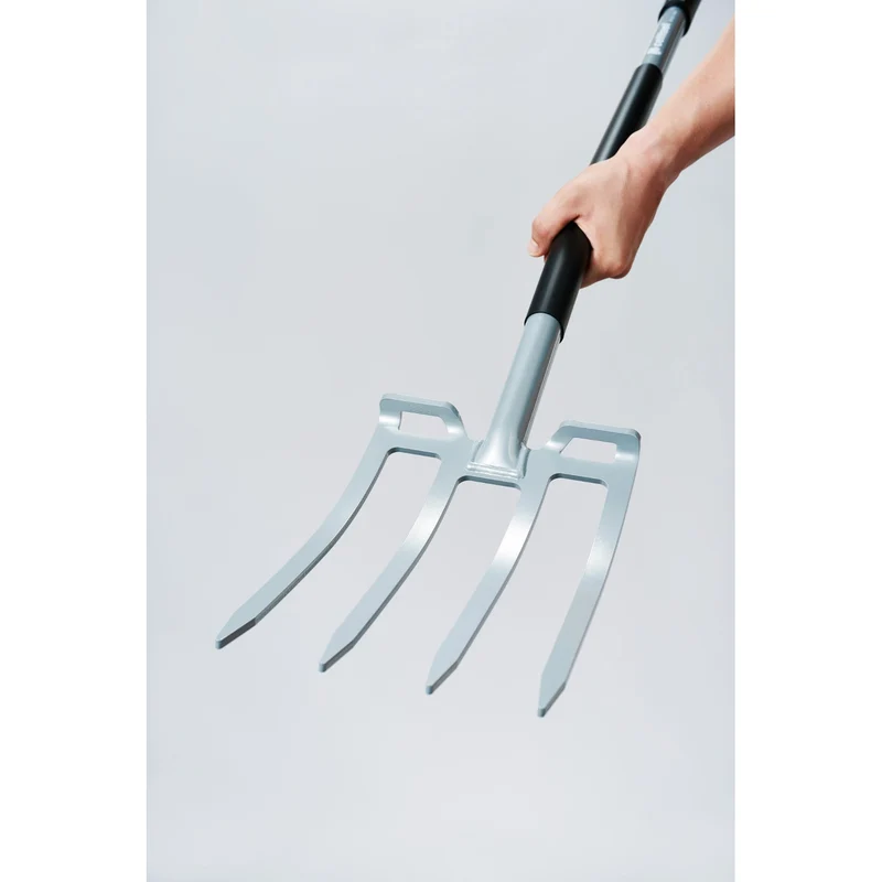 Cellfastgaffel, ergonomiskt handtag, härdade pinnar, 123 cm, Energo 40-020