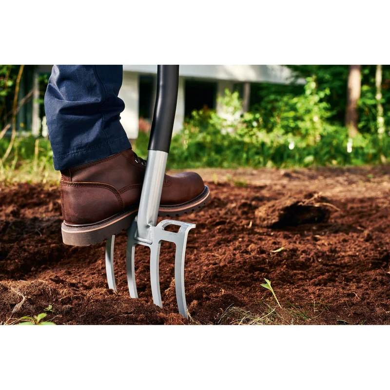 Cellfastgaffel, ergonomiskt handtag, härdade pinnar, 123 cm, Energo 40-020