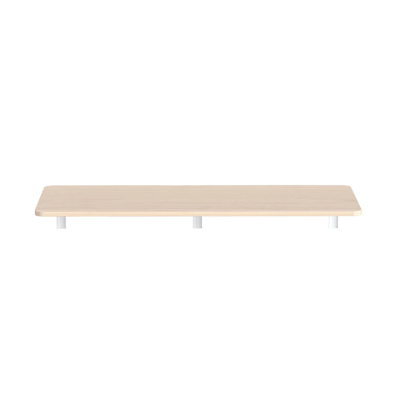 Maclean Hopfällbar hylla / bordsskiva, ljus träfärg, 100x40cm, max. 50 kg, MC-128 WD