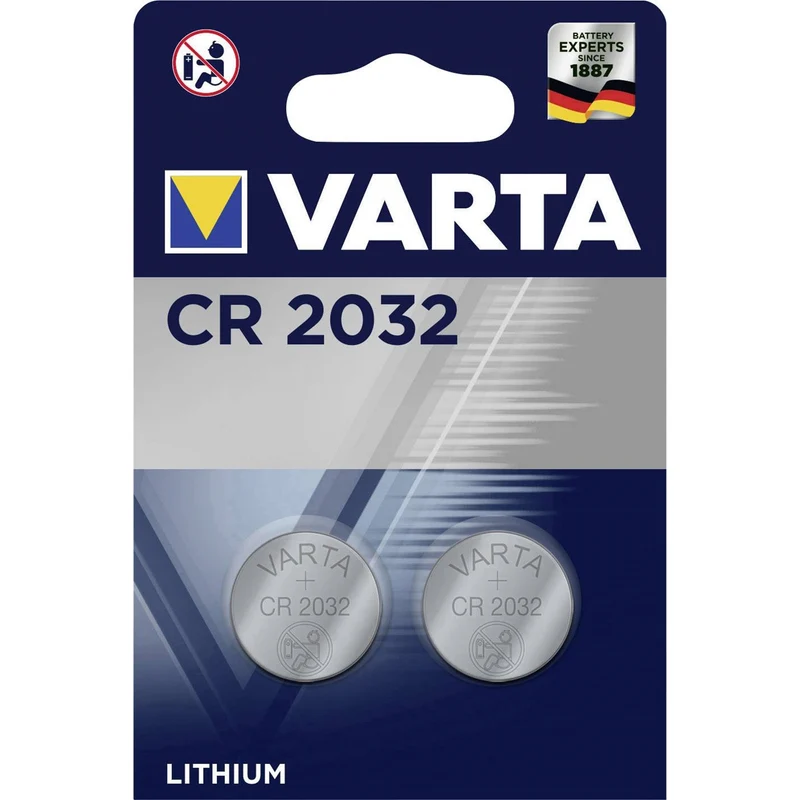 Batteri CR2032 3V litium VARTA PROFESSIONAL - 2 st