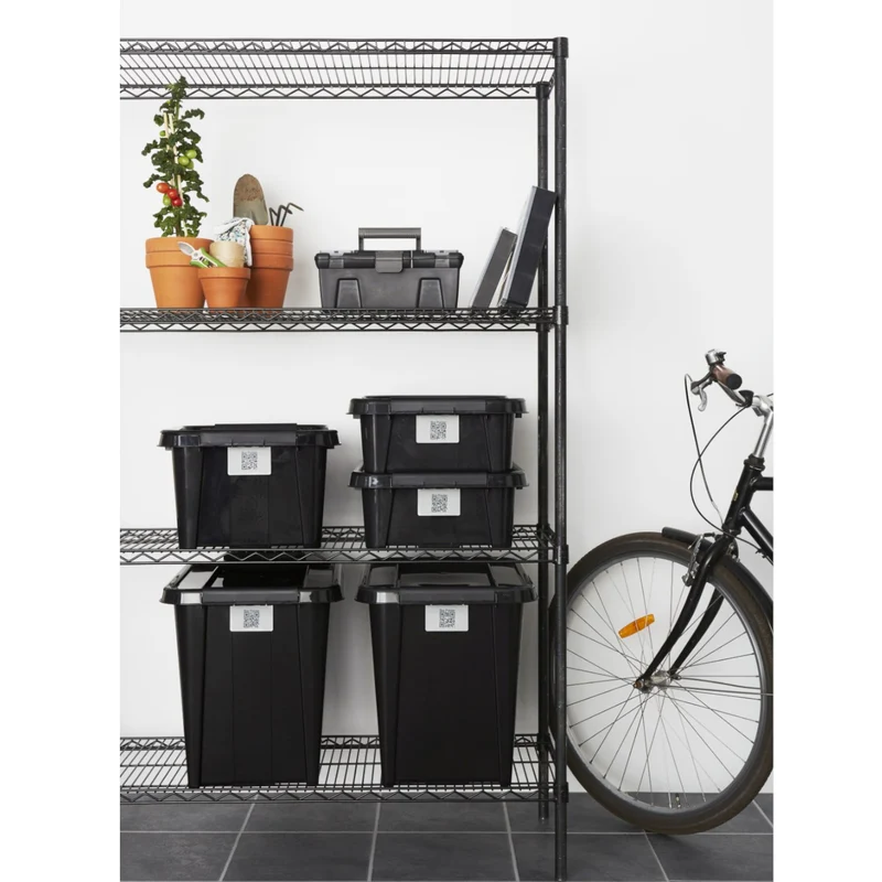 Plast Team 27770801 Behållare med lock PlastTeam ProBox Recycle QR 14L