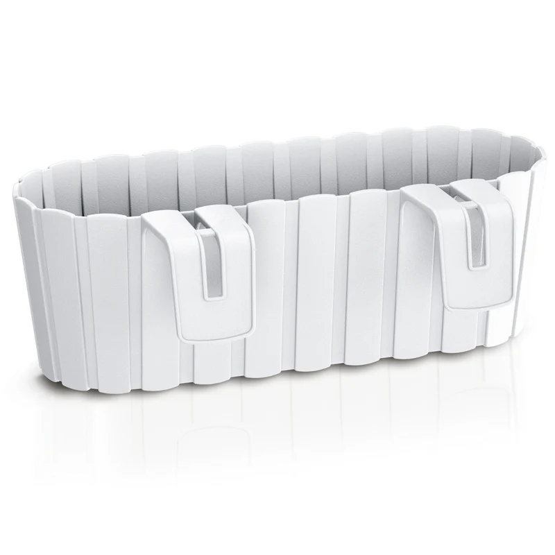Blomkruka 4.9L med krokar vit Boardee krok DDECZ400-S449