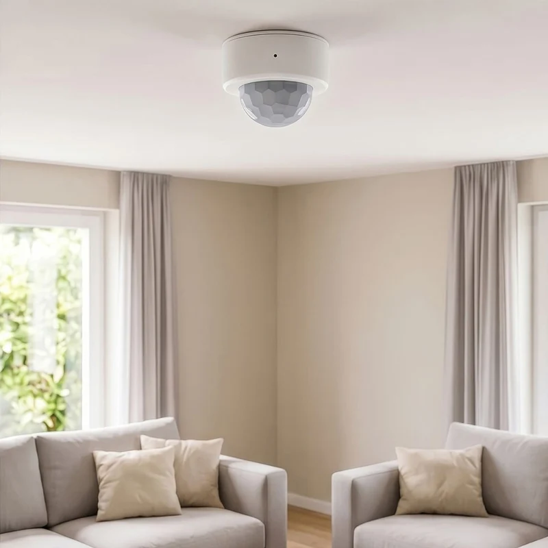 Trådlös rörelsesensor Zigbee Tuya GreenBlue, Android/iOS, CR2450 DC 3,0 V, detekteringsvinkel 120° / upp till 8 m, GB740