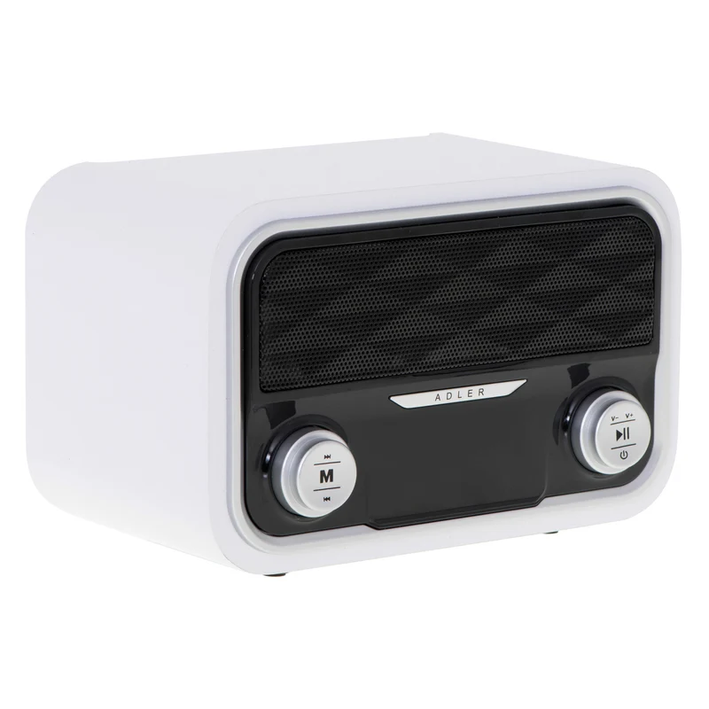 Radio FM Bluetooth 1800 mAh SD USB MP3 AUX LCD Adler AD 1185