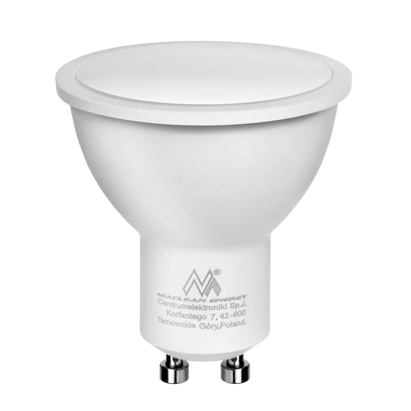 3x Maclean tub / utanpåliggande takarmatur, spot, fyrkantig, aluminium, GU10, 80x80x115mm, svart, MCE426 B + 3x LED-lampa 5W