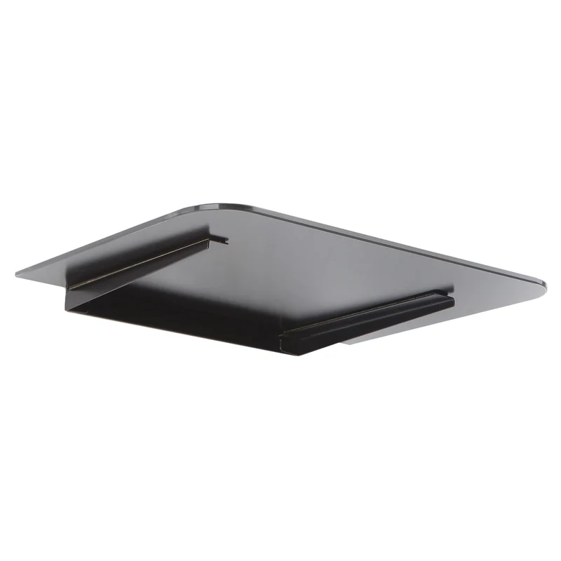 Maclean DVD-hylla, max. 10kg, glas, MC-738, 2 st