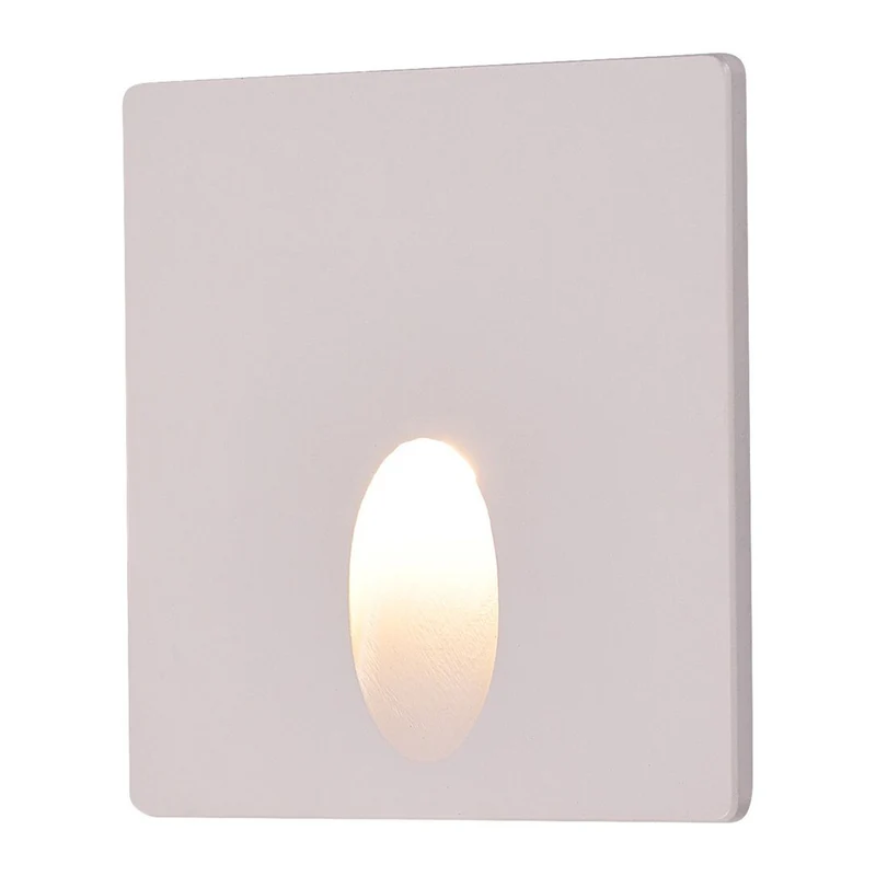 Rabalux trappljus, LED 3W, varmvit, vit färg, Boven