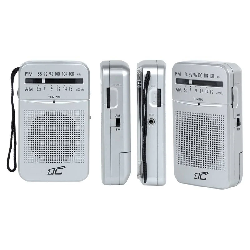 LTC Retro Lega bärbar radio med teleskopantenn