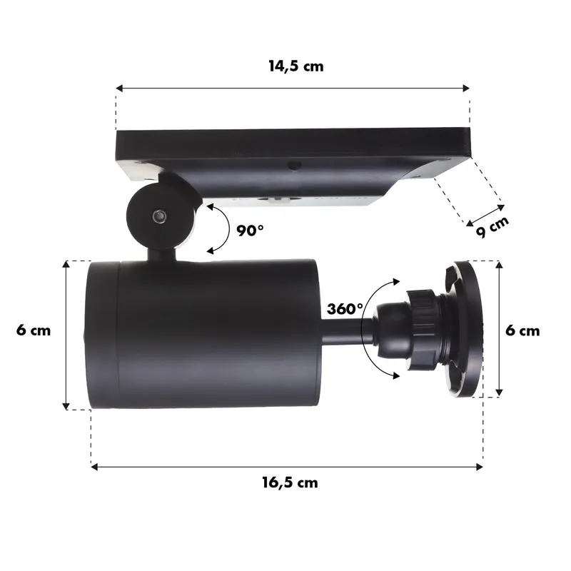Kameraattrapp SOL1801S solcellsblixt LED rörelsesensor
