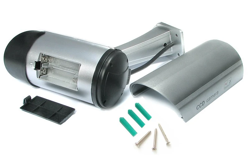 Dummykamera IR1100 S med LED och imitation av IR-kamera Dummykamera