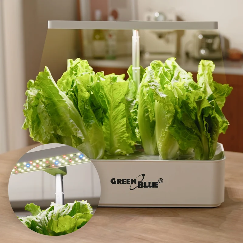 GreenBlue – ett smart system för inomhusodling, SMART-kruka, volym 4 l, 220–240 V AC 50/60 Hz 0,4 A GB133 + tillbehörssats