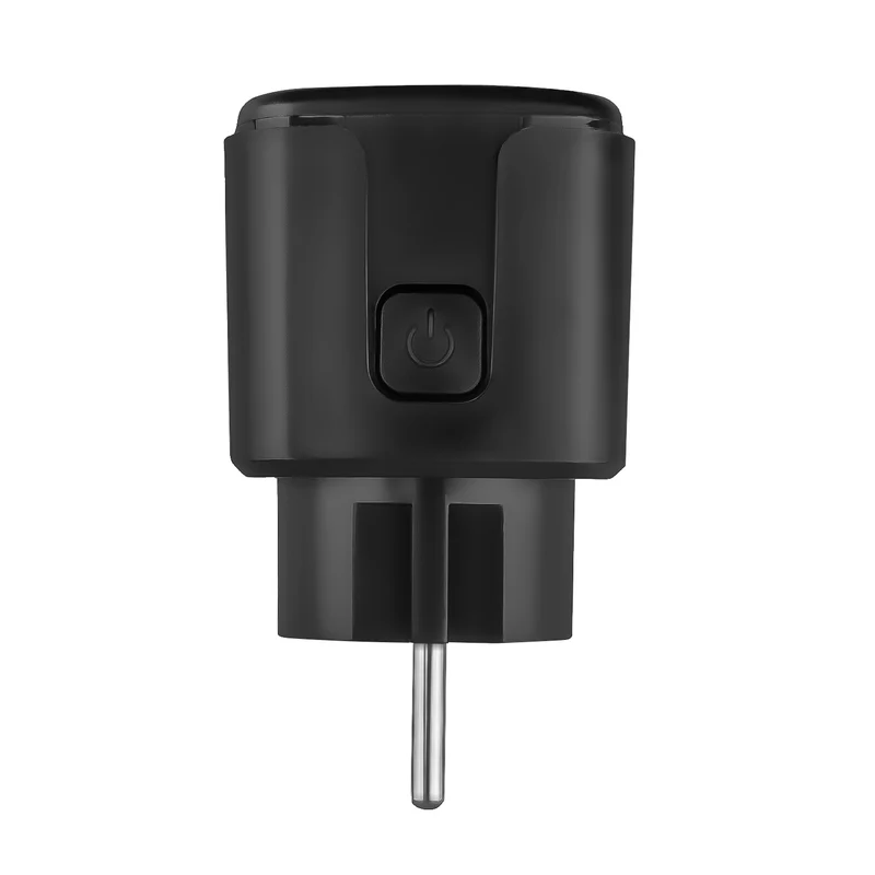 GreenBlue fjärrstyrt WiFi-uttag, Android/iOS/Alexa/Google Home, timer, effektmätare, max 16 A/3840 W, GB735 B, 3 stycken