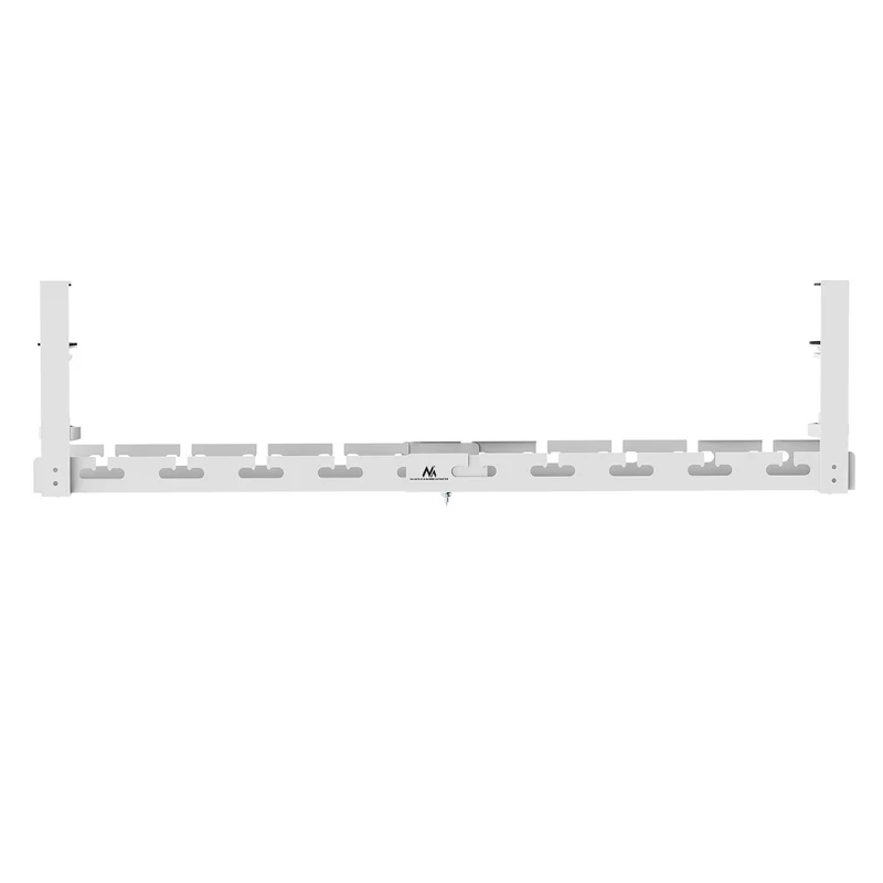 Maclean kabelhanterare under skrivbord, max. belastning 5 kg, max. 728 mm, vit, MC-103 W